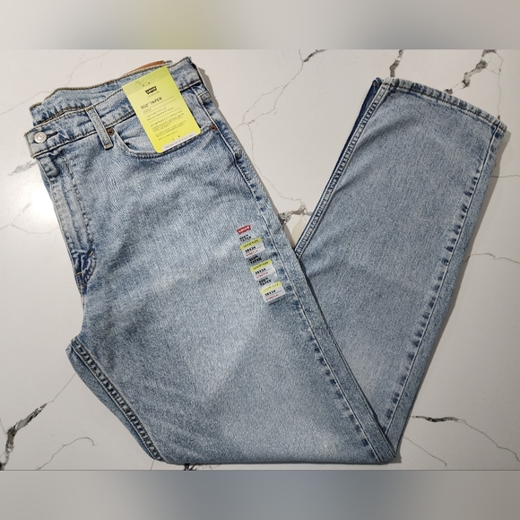 Levi's Other - Levi's 502 Taper Stretch Blue Jeans Men's Size 38x34